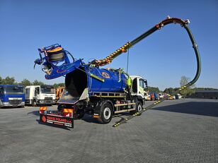 camion hydrocureur MAN TGM 4x4 GAMON PW8 for collecting liquid waste separators