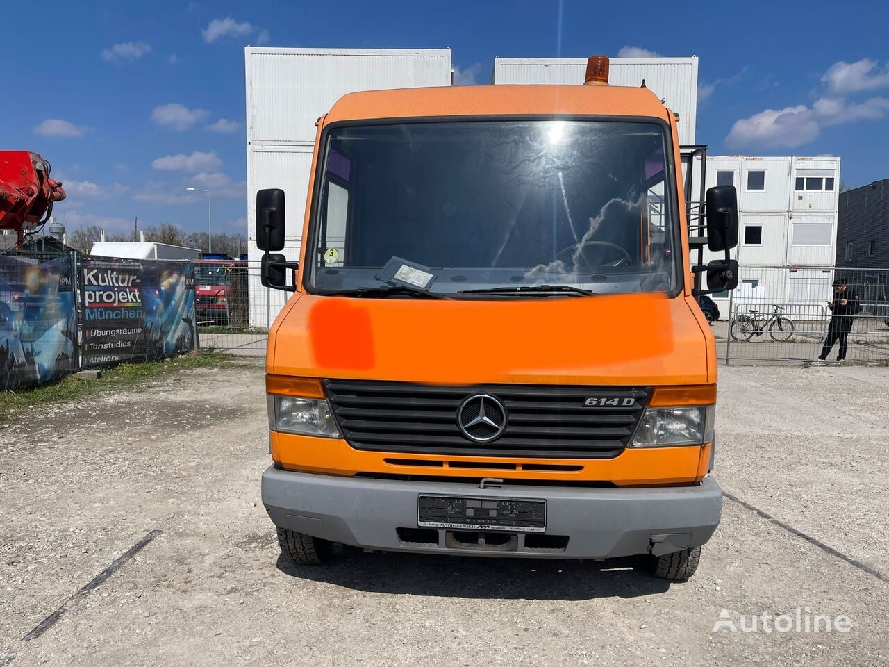 Mercedes-Benz 614 D-ka Kanalreiniger sewer jetter truck