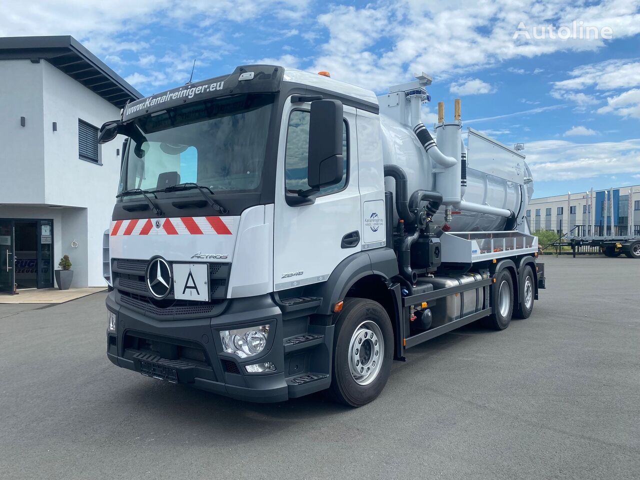 شاحنة تنظيف شبكات مياه الأمطار Mercedes-Benz Actros 2546