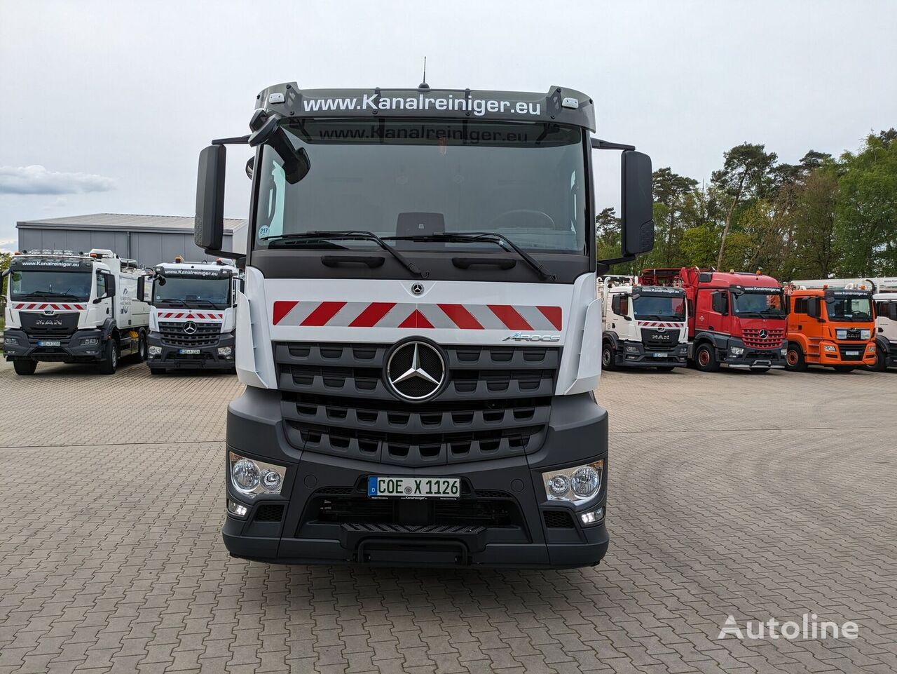 Mercedes-Benz Arocs 2851 camión de desatascos