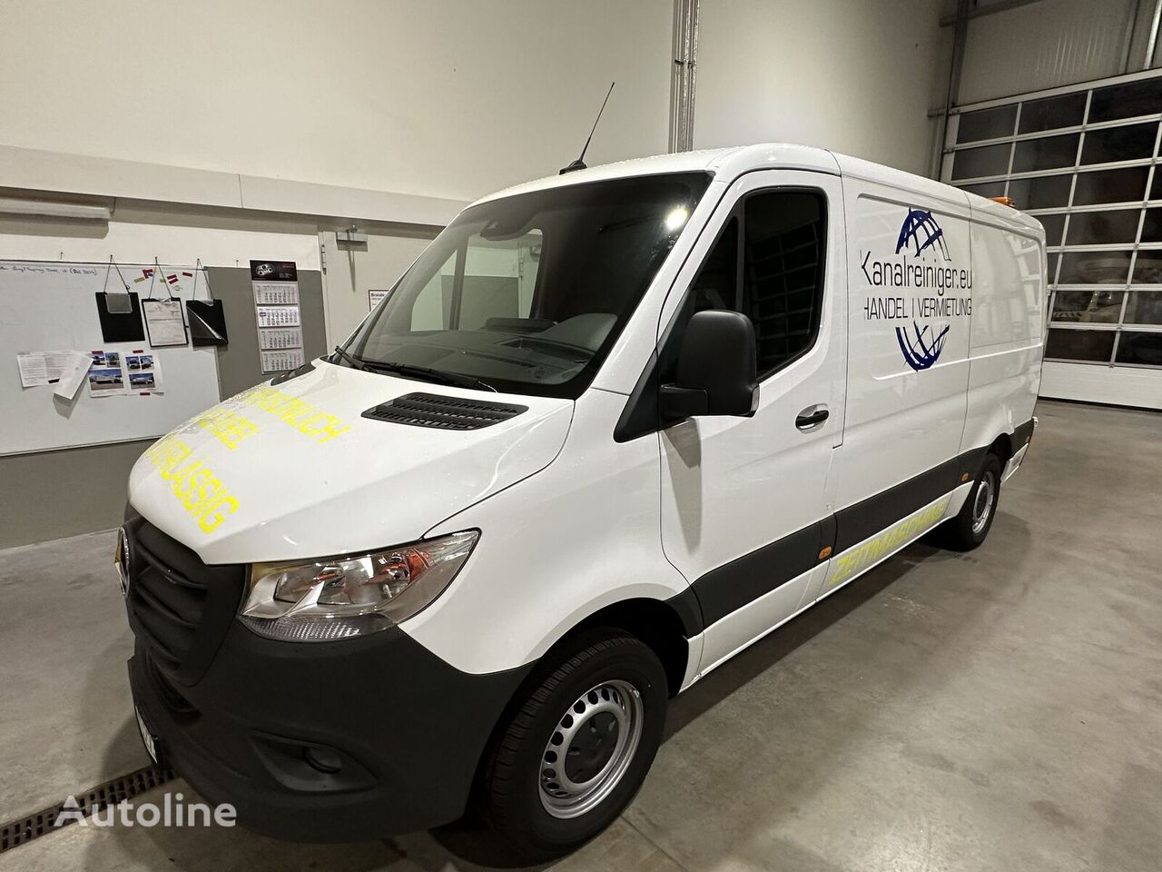 شاحنة تنظيف شبكات مياه الأمطار Mercedes-Benz Sprinter 417