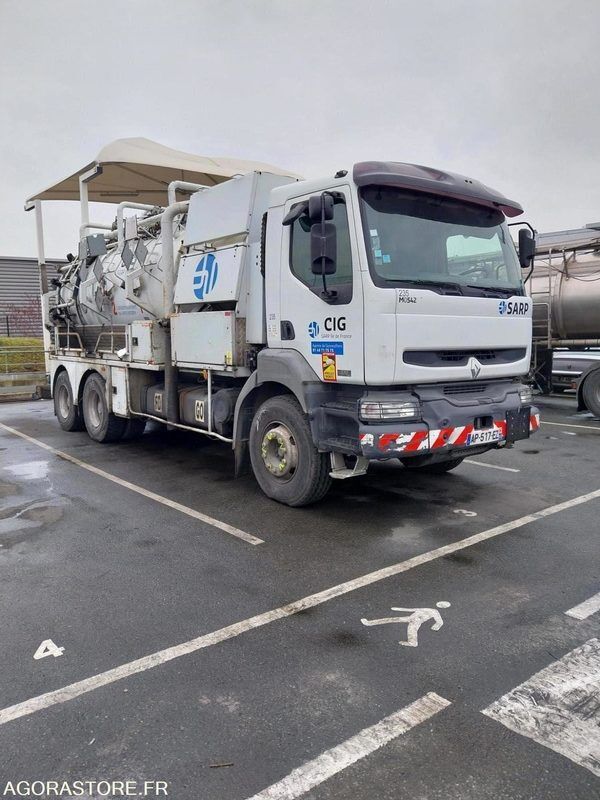 Renault KERAX sewer jetter truck - Autoline