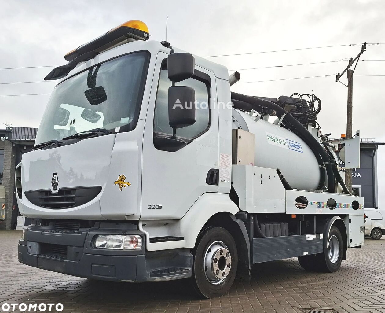 Каналопромывочная машина Renault MIDLUM - Autoline