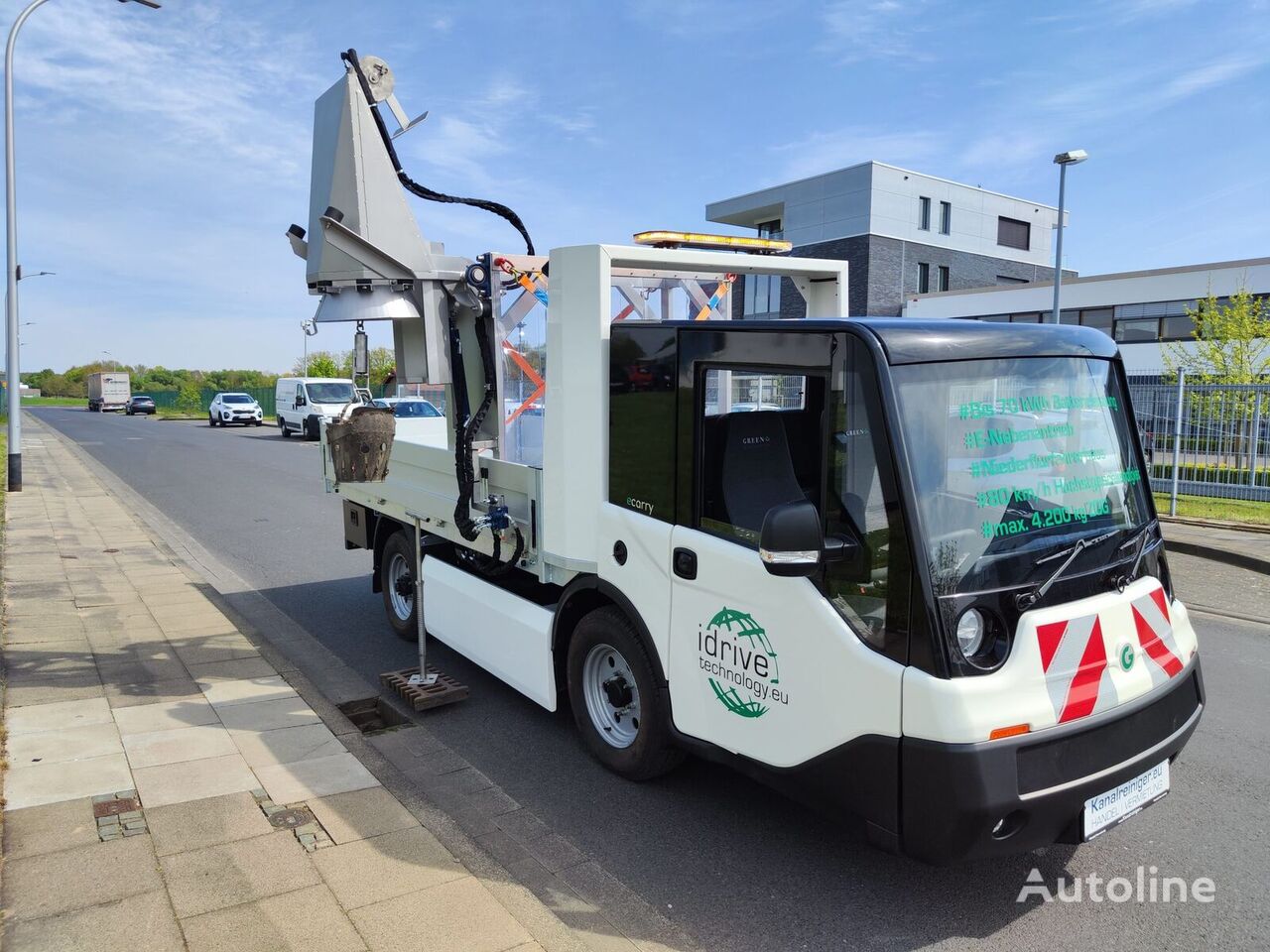 SUBTECH/Lowis  ECarryhp sewer jetter truck