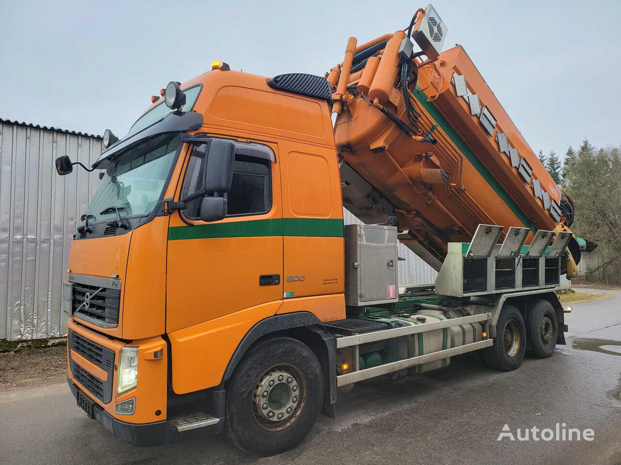 Volvo FH500 6X2 ADR KORP&SON Kanalspülfahrzeug