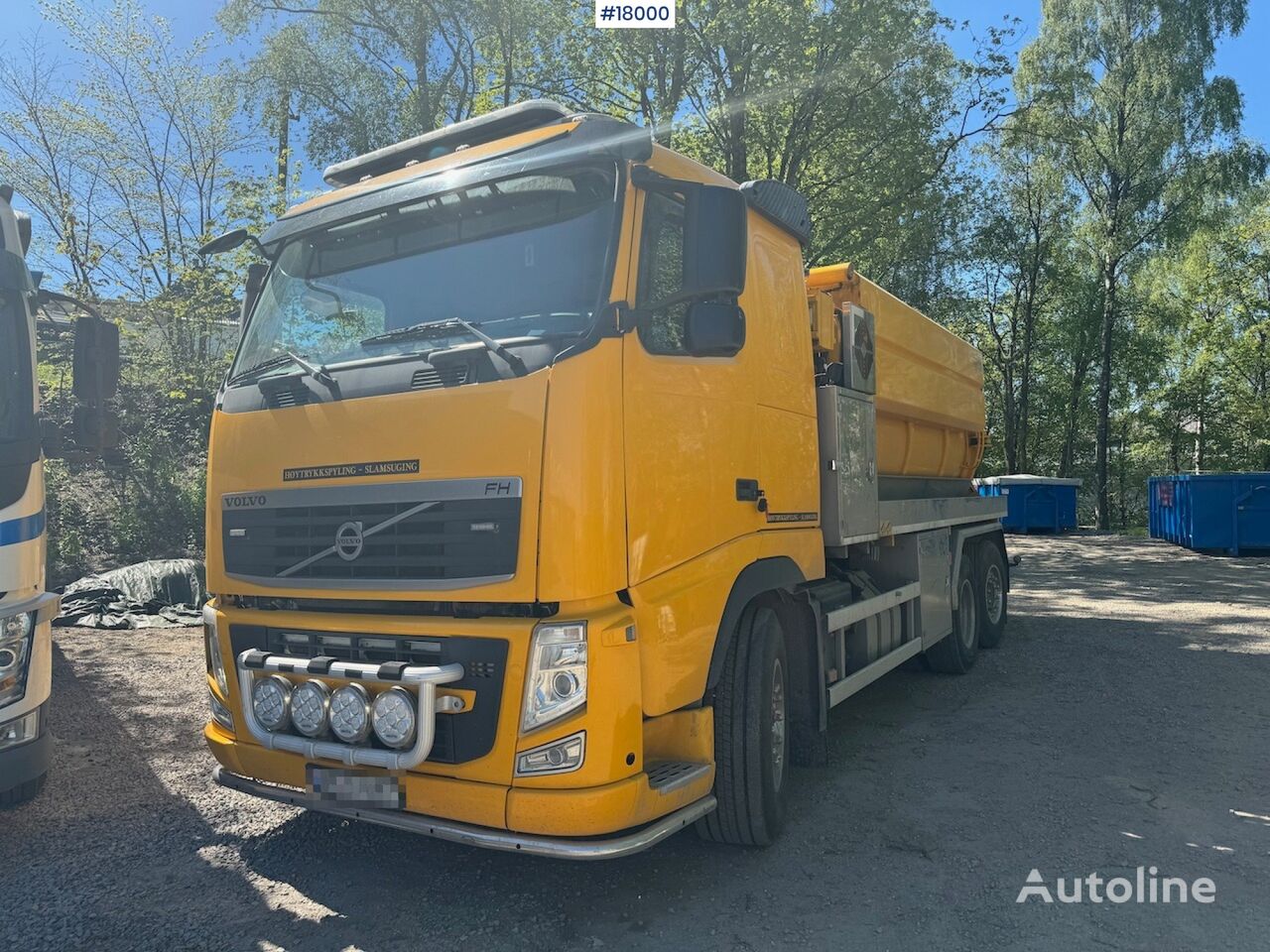 каналопромивочна машина Volvo Fh460