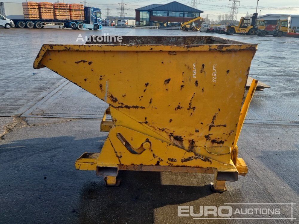 폐기물 컨테이너 Tipping Skip to suit Forklift