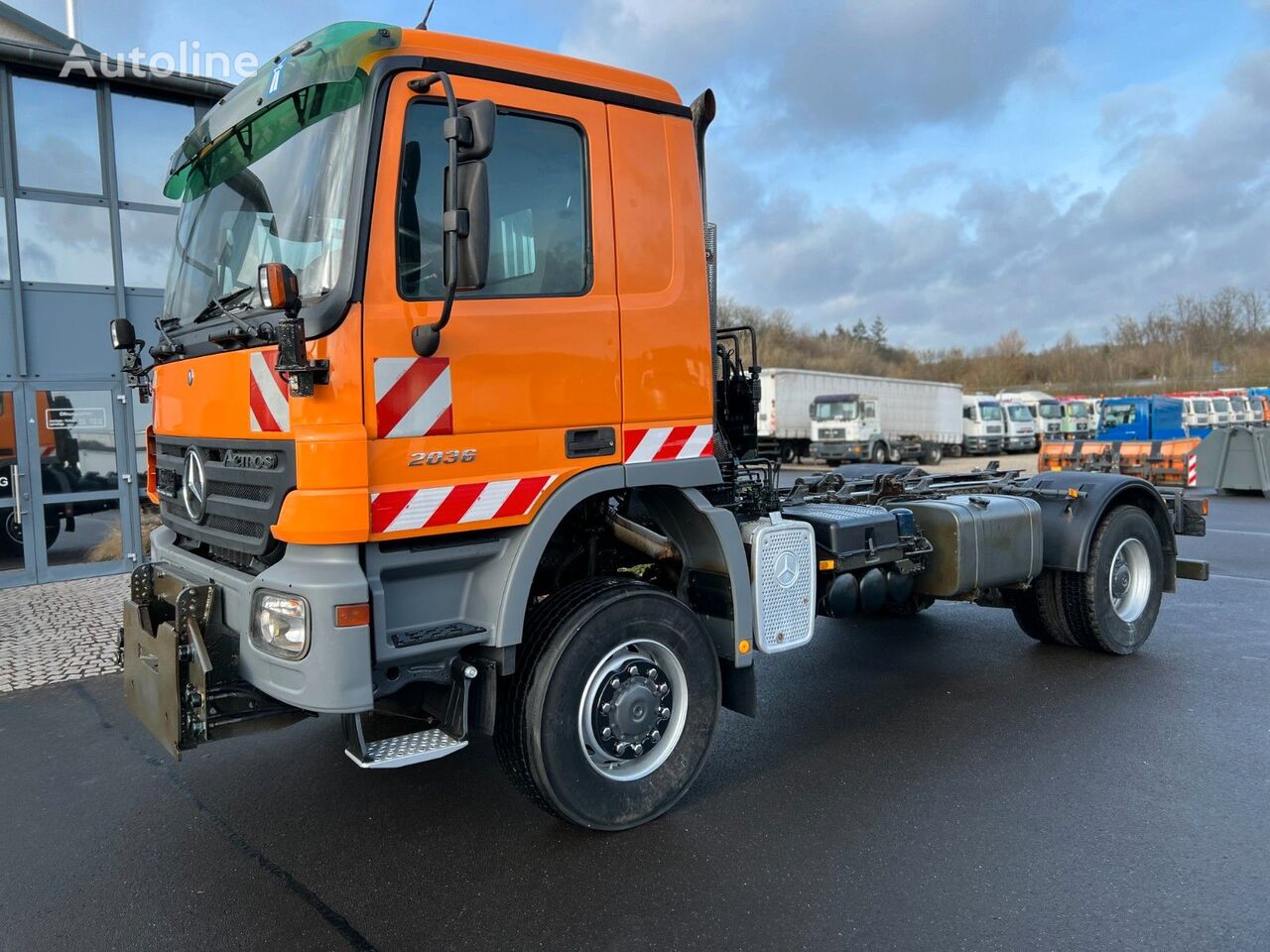 снегоуборщик Mercedes-Benz Actros 2036