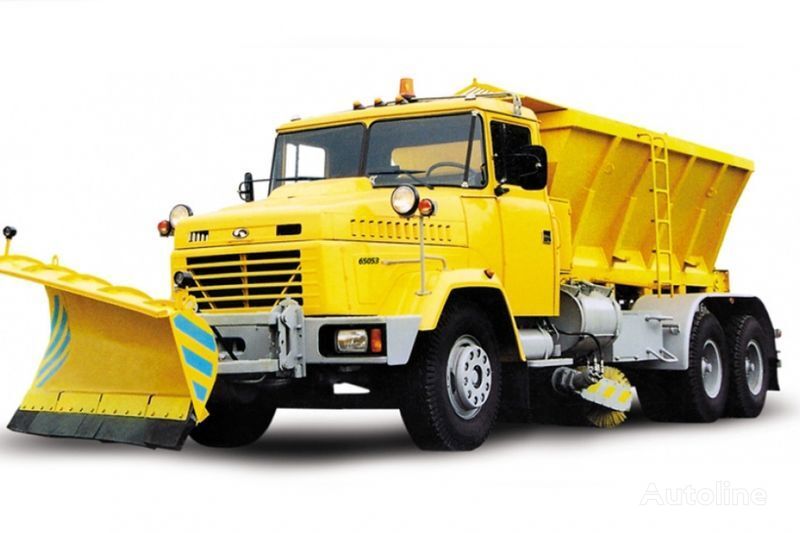 utilaje pentru deszapezire KrAZ 65053 KDM-1522/1521 nou