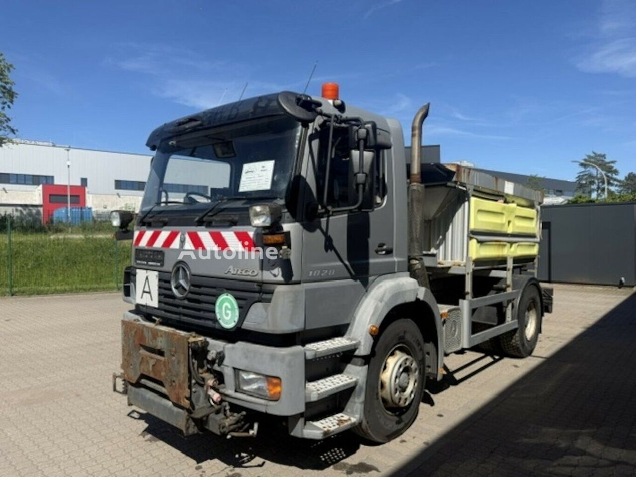 Mercedes-Benz 1828 4x2 Atego Salzstreuer/Winterdienst Schneeräummaschine - Autoline