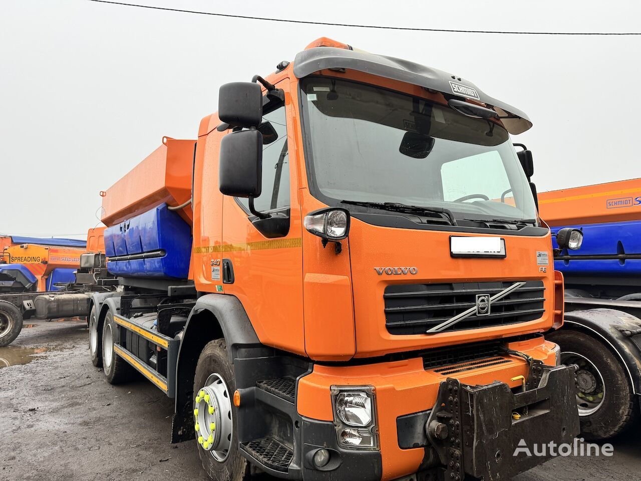 آلة إزالة الثلج Volvo FE340