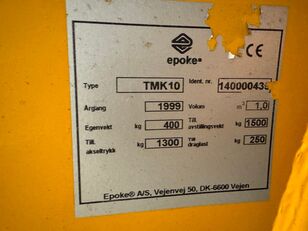 приколка со растурач на песок Epoke TMK10