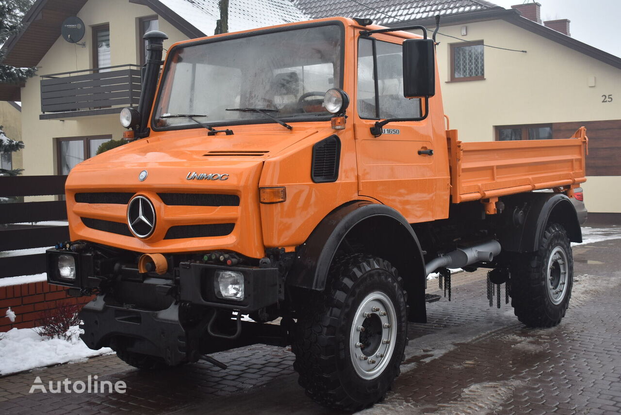 Mercedes-Benz UNIMOG U1650 universell fellesmaskin