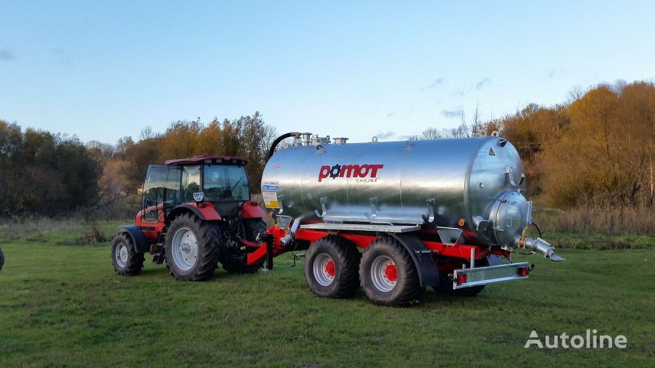 new Pomot T 513 (13.000 L) vacuum trailer