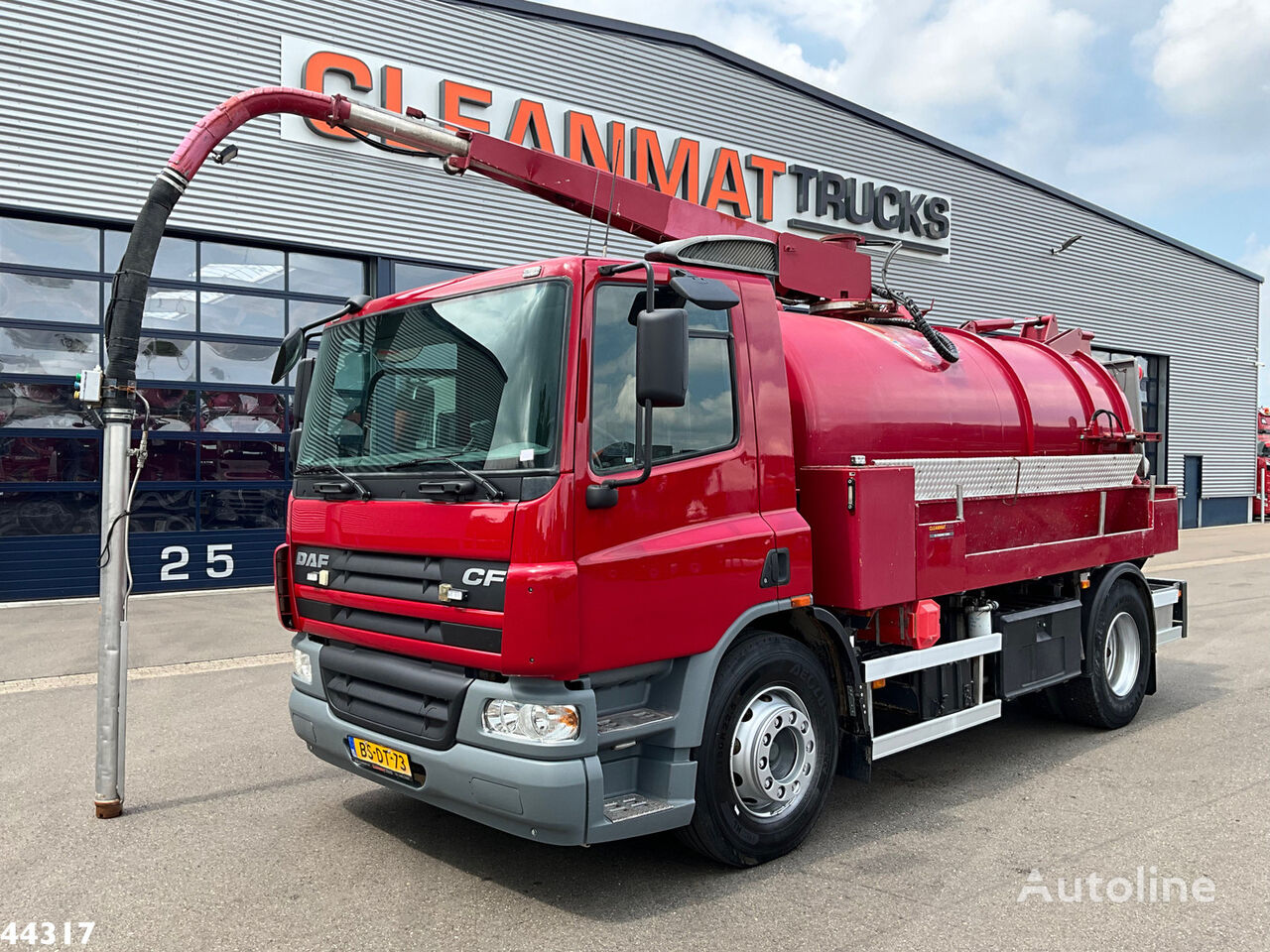 ассенизатор DAF FA 75 CF 250 DHM kolkenzuiger Slechts 121.480 km!