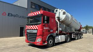 camion de vidange DAF XF 460 (17500L / IPSAM VACUUM + HIGH PRESSURE / BELGIAN TRUCK +