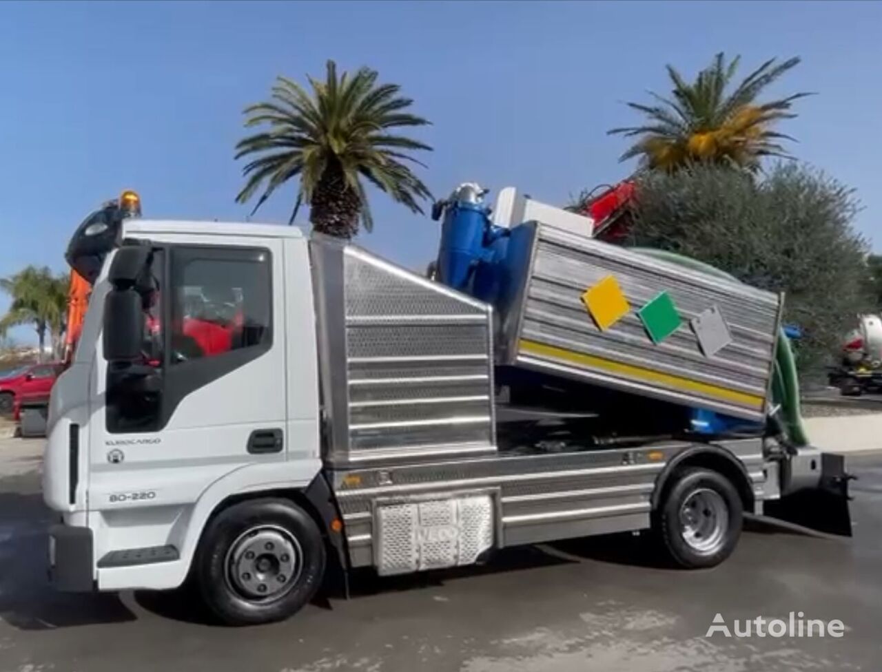 IVECO 80 E 220 Euro 6 Moro ADR camión de vacío