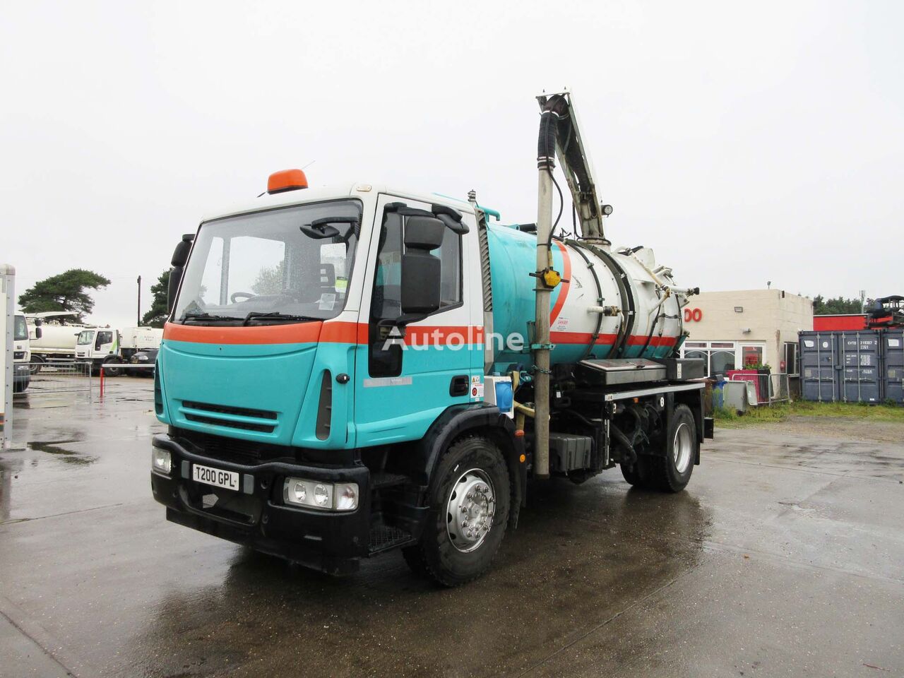 کامیون مکش خلاء IVECO T200GPL