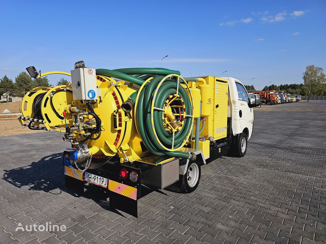 Isuzu Kia on categories B COMBI WUKO FOR DUCT CLEANING 2020 vacuum truck