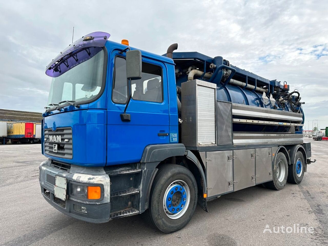 MAN 26.414 6x2*4 Simon Moos Combi Cleaner 11.000 L kolkenzuiger