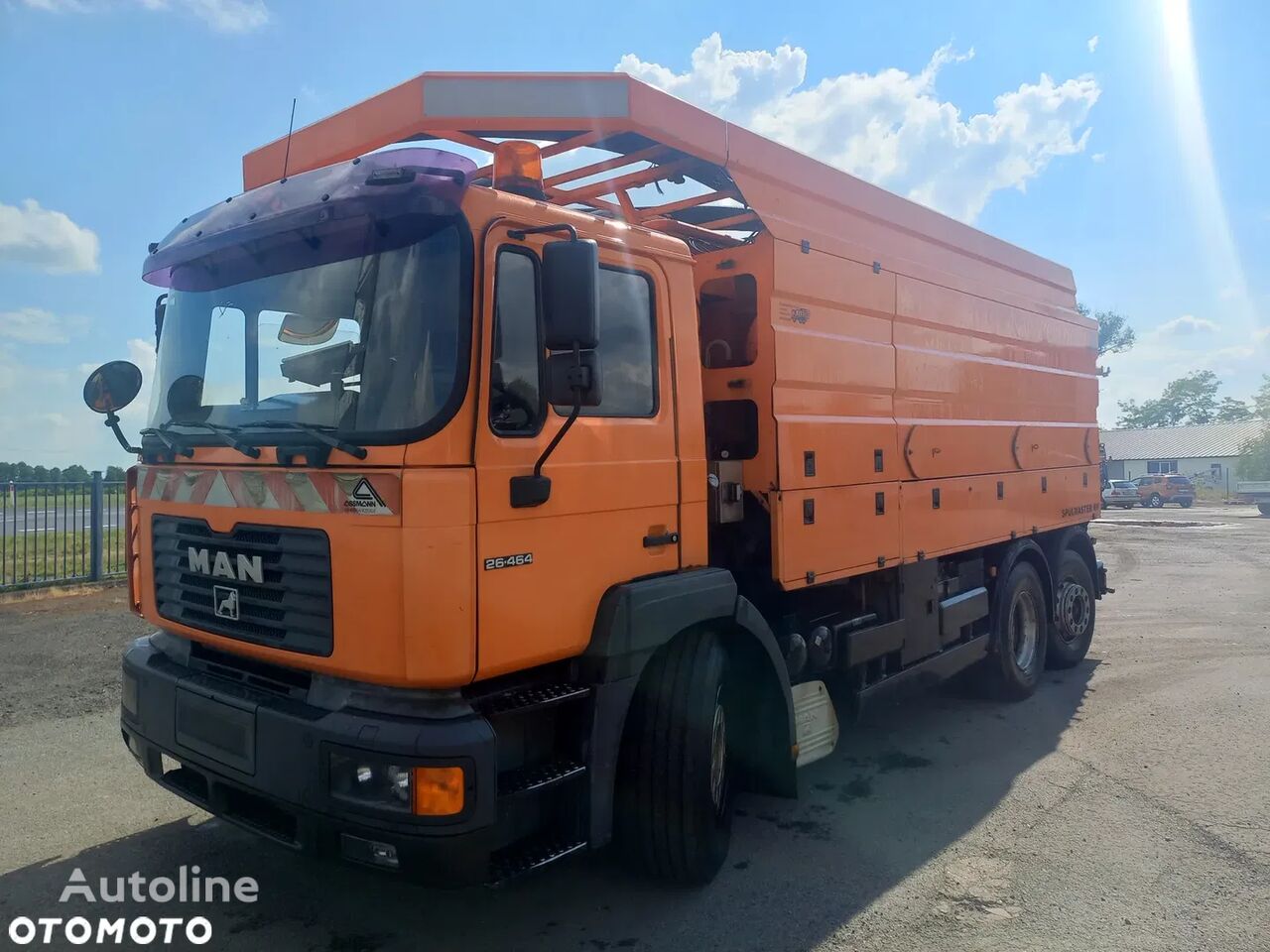 camion de vidange MAN 26.464 WUKO RECYKLING