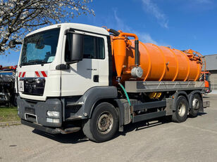 camion de vidange MAN TG-S 26.360 6x2-2 BL Saug + Spülwagen Leistikow Saug+Spülwgen