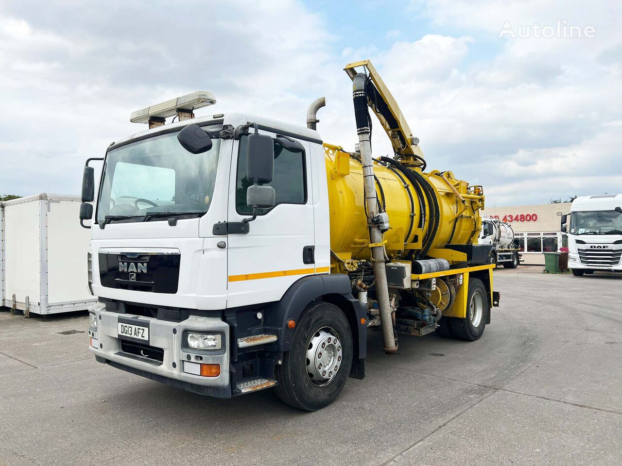 MAN TGM vacuum truck