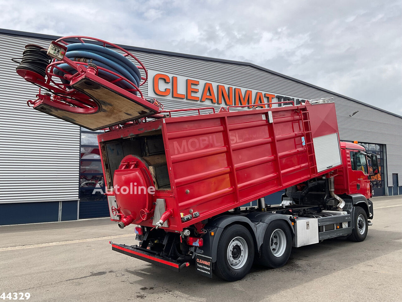 MAN TGS 26.360 6x2 Simon Moos Combi vacuum truck for sale | Autoline MAN TGS 26.360 6x2 Simon Moos Combi vacuum truck - Autoline