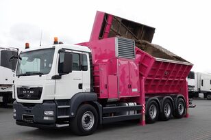 MAN TGS 35.480 / 8X4 / ASENIZACYJNY / ŁADOWARKA PRÓŻNIOWA / WUKO / M バキュームカー