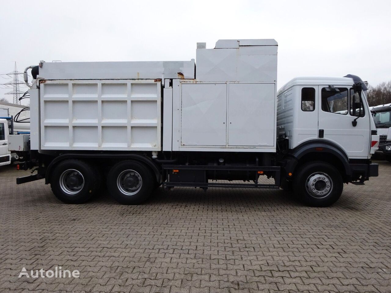 Mercedes-Benz 2527 Saugbagger. RSP vacuum truck