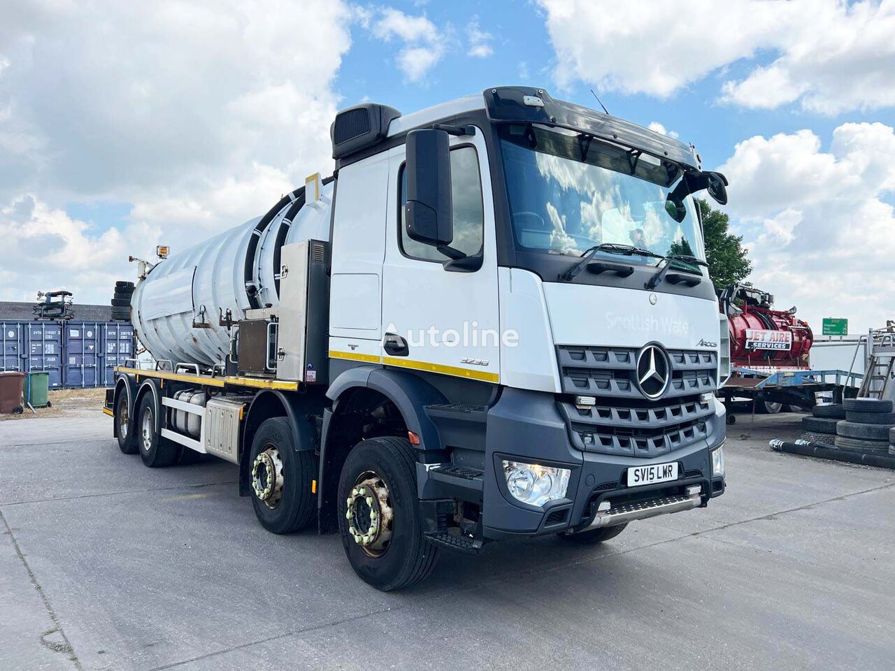 asenizatorius Mercedes-Benz ACTROS 3236