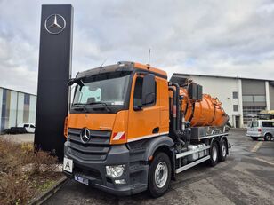 شاحنة شفط مياه المجاري Mercedes-Benz Actros 2546 L 6x2 Kroll 13.500l 681h Retarder