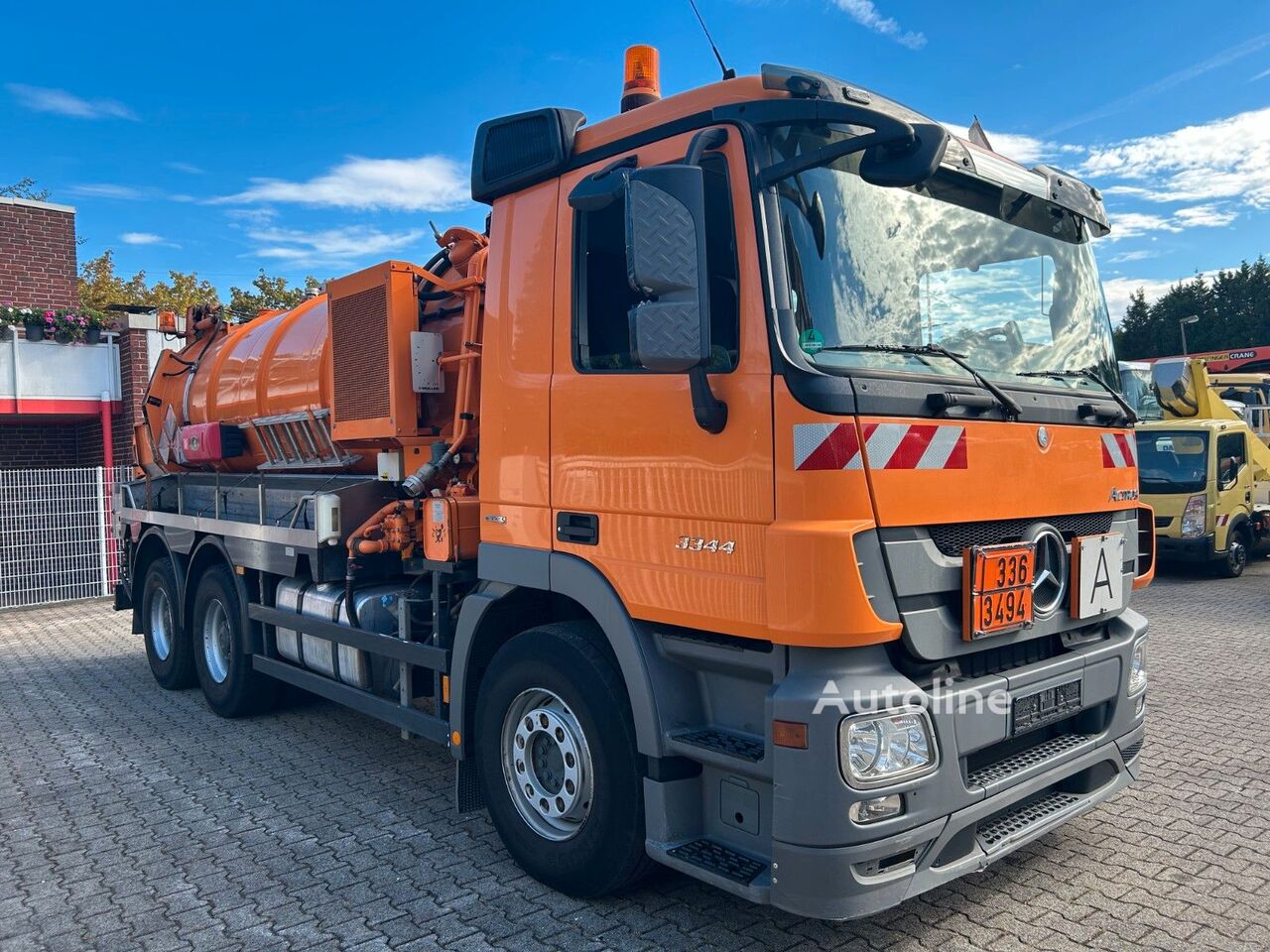 Mercedes-Benz Actros 3344 vacuum truck - Autoline