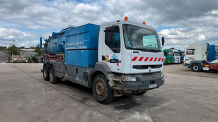 каналопочистваща машина Renault KERAX 340 (CAMION FRANCAIS / POMPE MANUELLE / GRAND PONT / 6X4 /