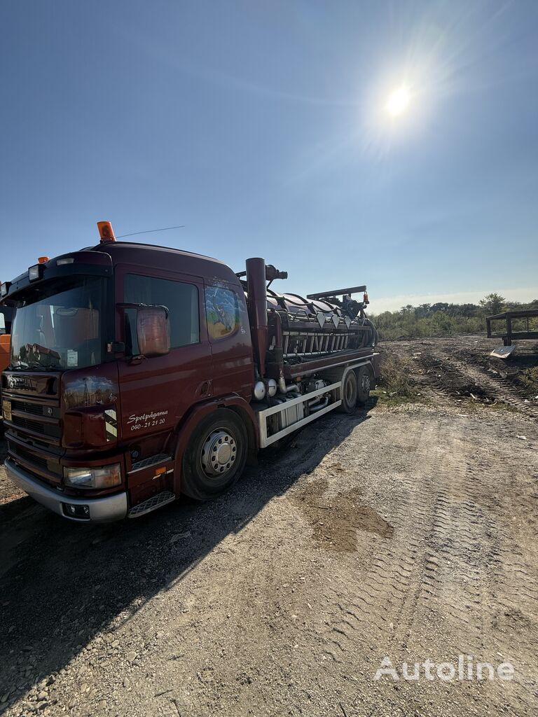 Scania vacuum truck