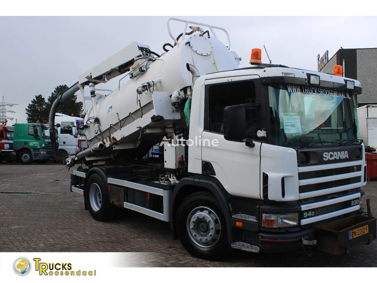 xe tải hút chân không Scania 94 .230