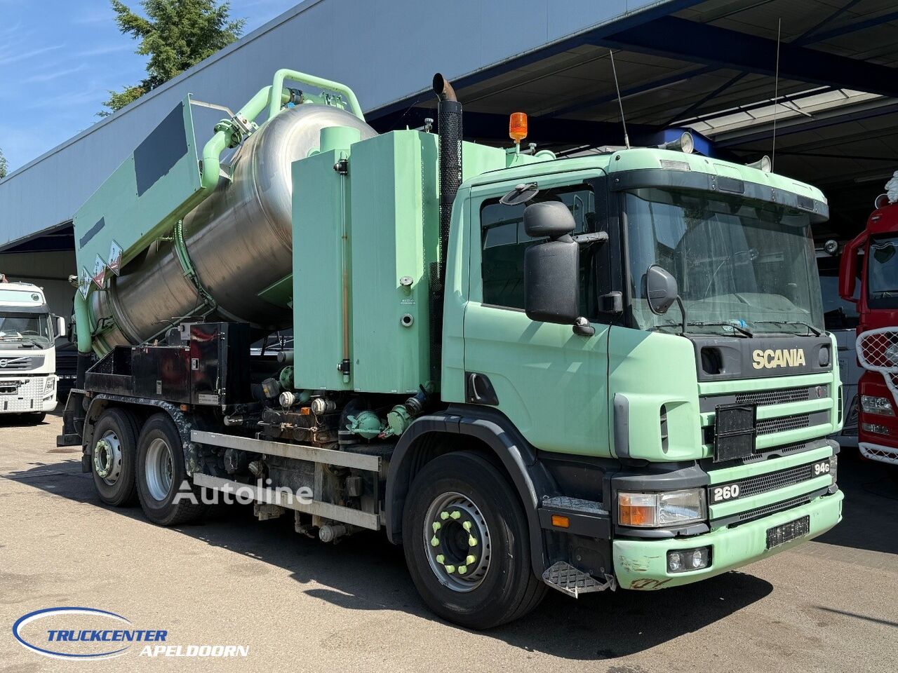 Camion de vidange Scania 94G - 260 Stainless steel construction, ADR à vendre | Autoline CI Camion de vidange Scania 94G - 260 Stainless steel construction, ADR - Autoline