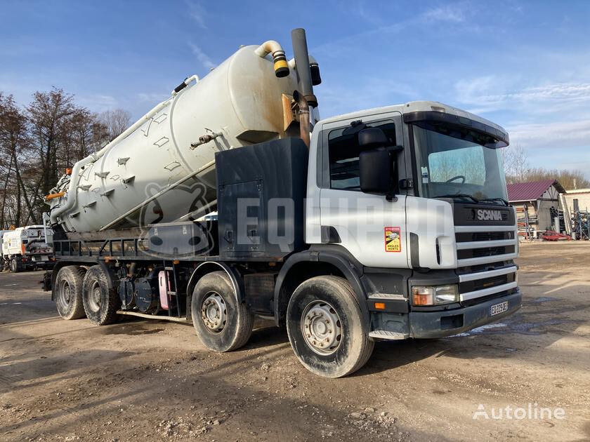 Scania P114 CB8x4HZ 340 Hydrovac kolkenzuiger