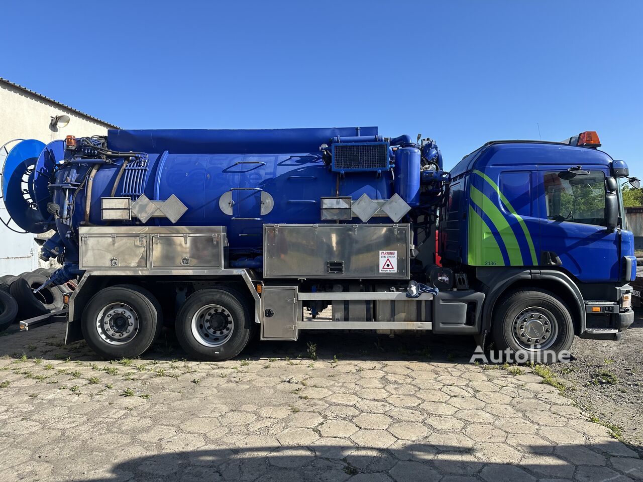 Scania P380 WUKO 14.000L ASENIZACJA INTERCONSULT kolkenzuiger te koop | Autoline BE Scania P380 WUKO 14.000L ASENIZACJA INTERCONSULT kolkenzuiger - Autoline