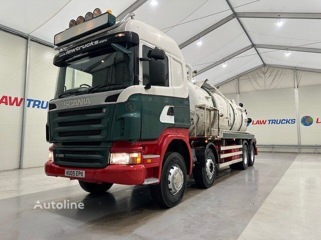 Scania R420 vacuum truck