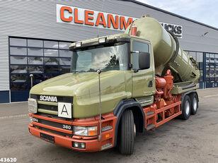 Scania T 124 Euro 2 Manual Assmann Saug aufbau 13m³ asenizators