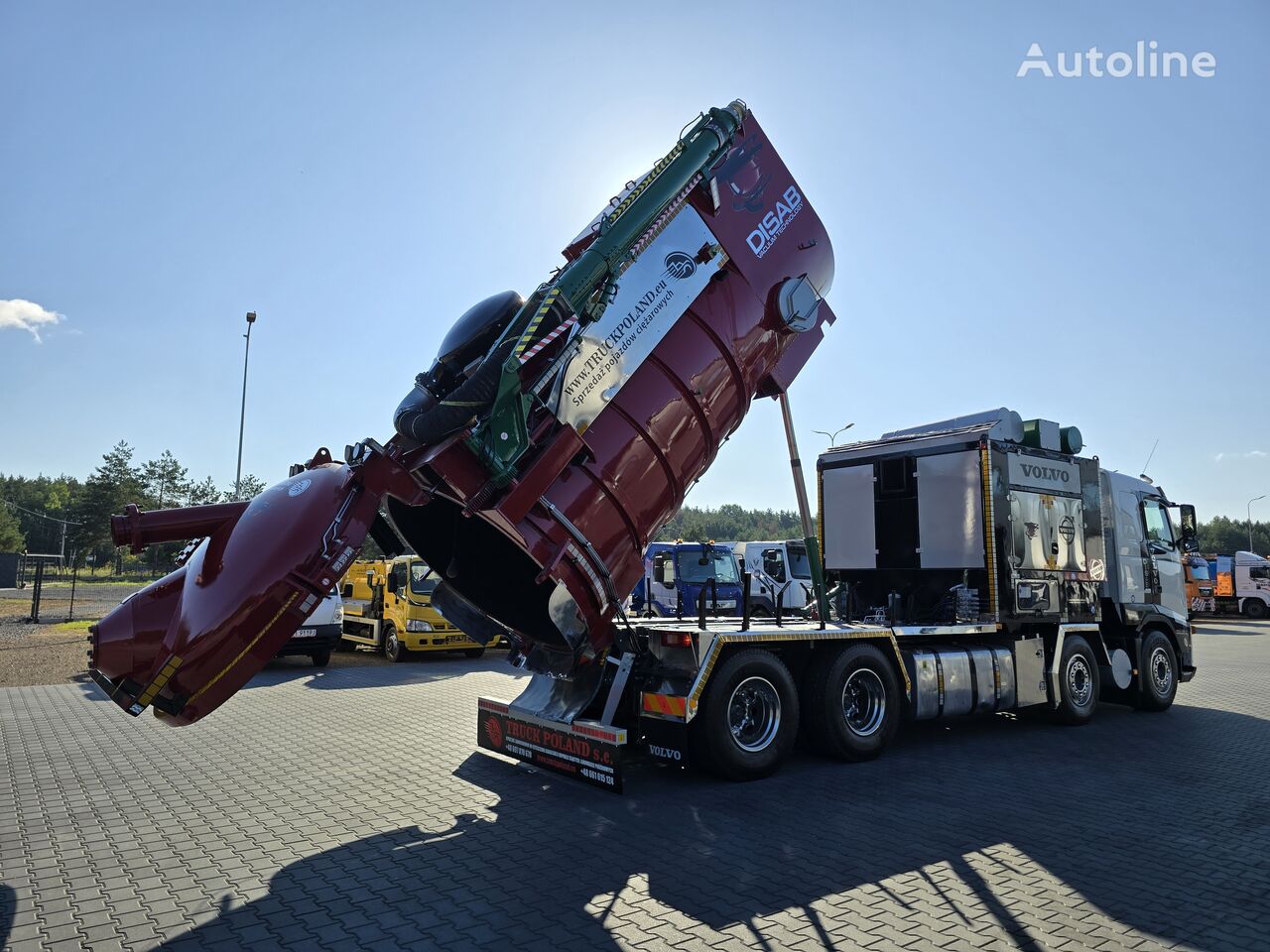 Volvo Disab Centurion vacuum suction loader camión de vacío