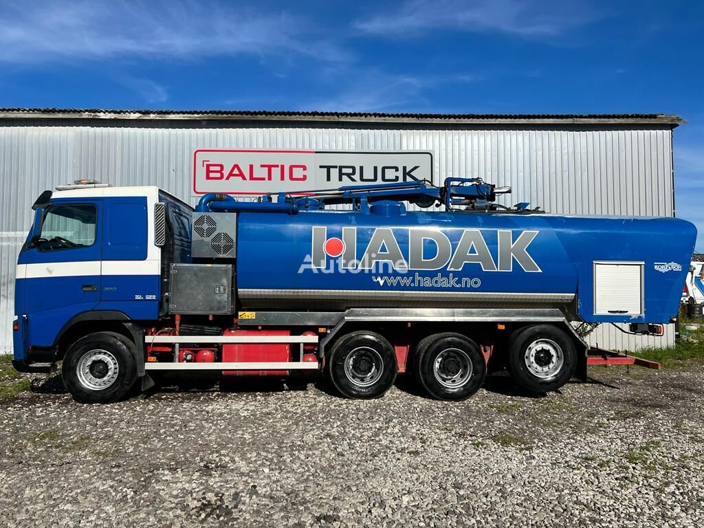 Volvo FH12 380, 8x4 VACUUM + PIPE CRANE imuauto