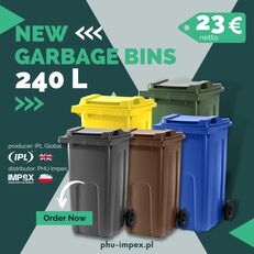 nowy pojemnik na śmieci Garbage bins 240 L - IPL