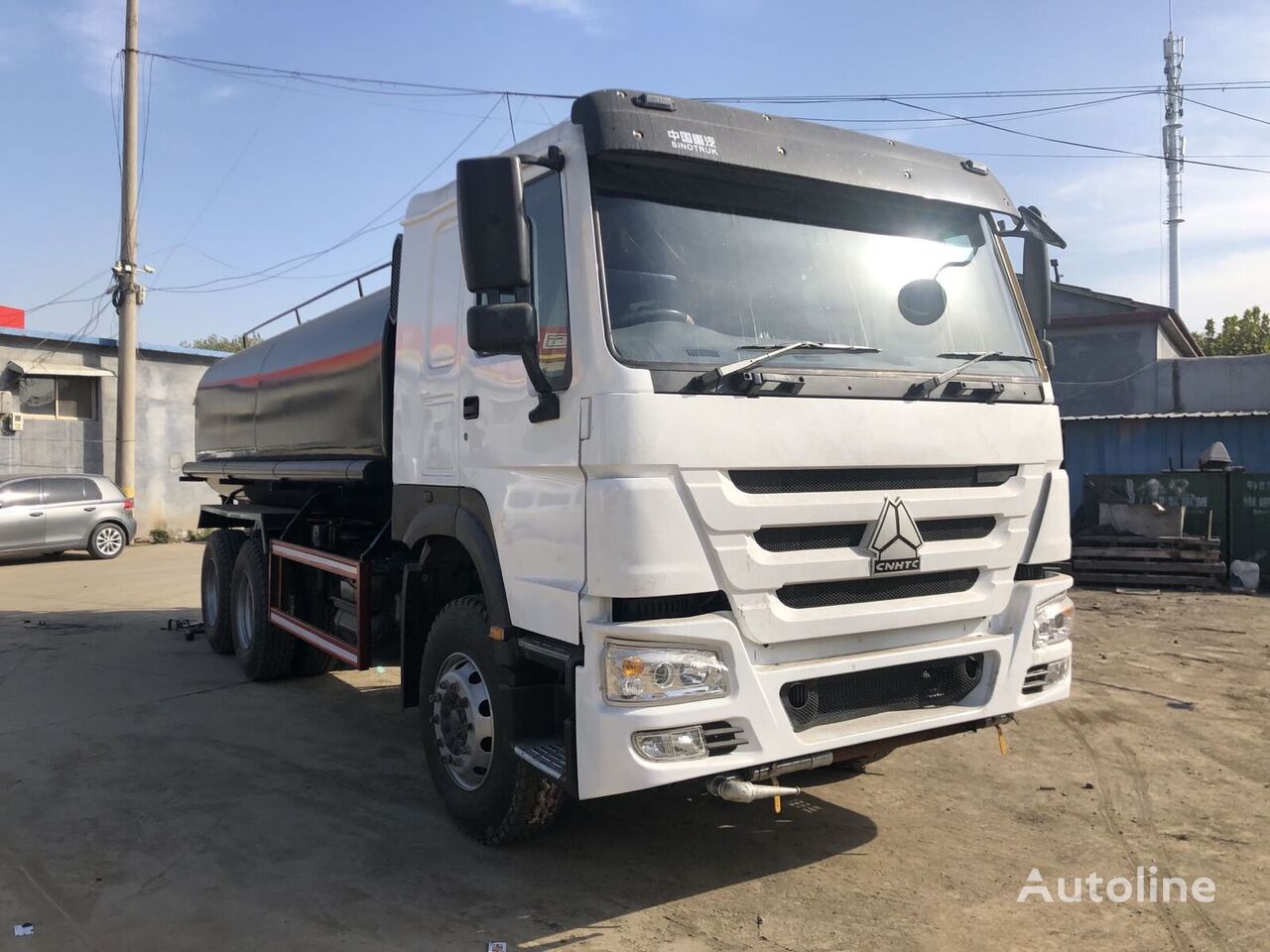 Camião de pulverização de água HOWO 371hp 6x4 water sprinkler truck water tank truck - Autoline