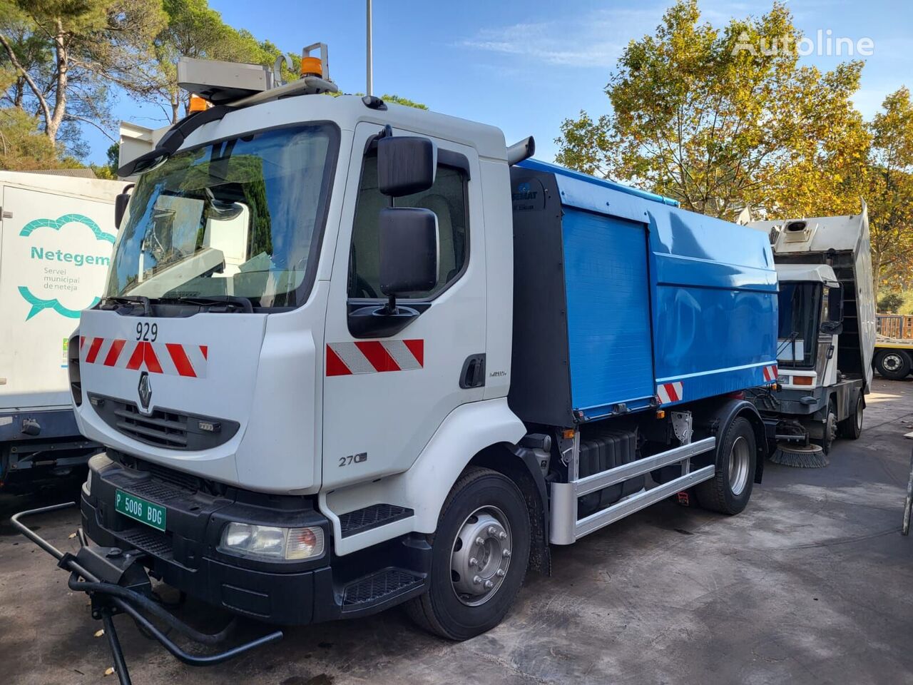 vandens purškimo sunkvežimis Renault Midlum 240