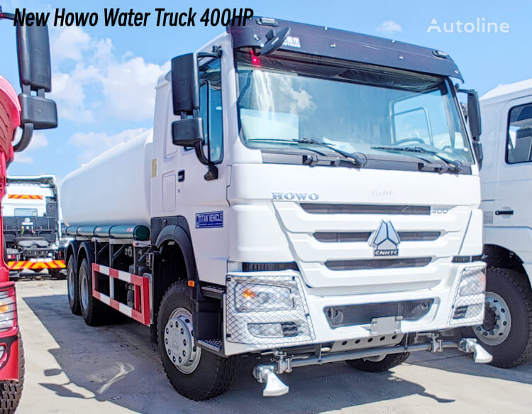 nowa polewaczka Sinotruk Howo New Howo Water Truck 400HP for Sale in Tanzania