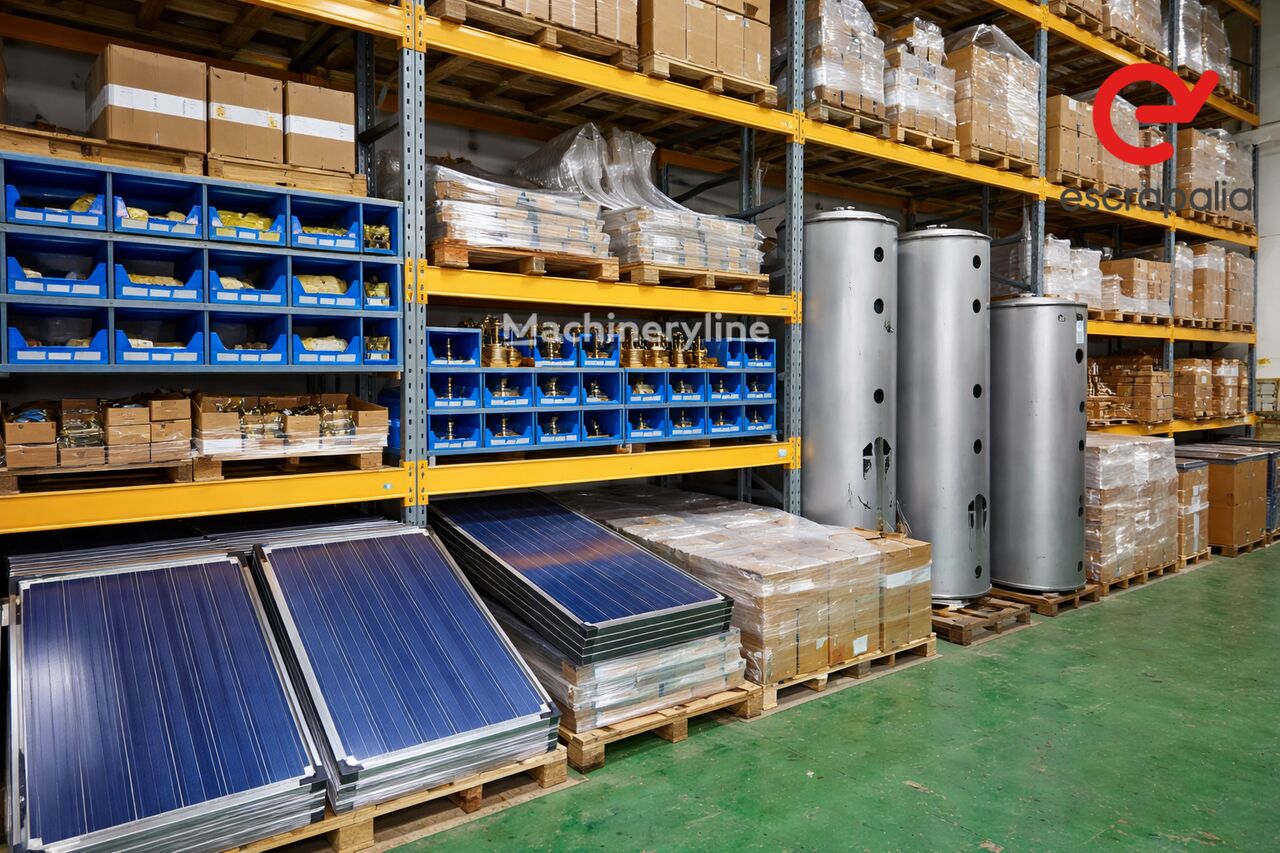 Autre source d'énergie alternative PANELES, DEPÓSITOS Y ACCESORIOS DE ENERGÍA SOLAR TÉRMICA -L49 - Machineryline