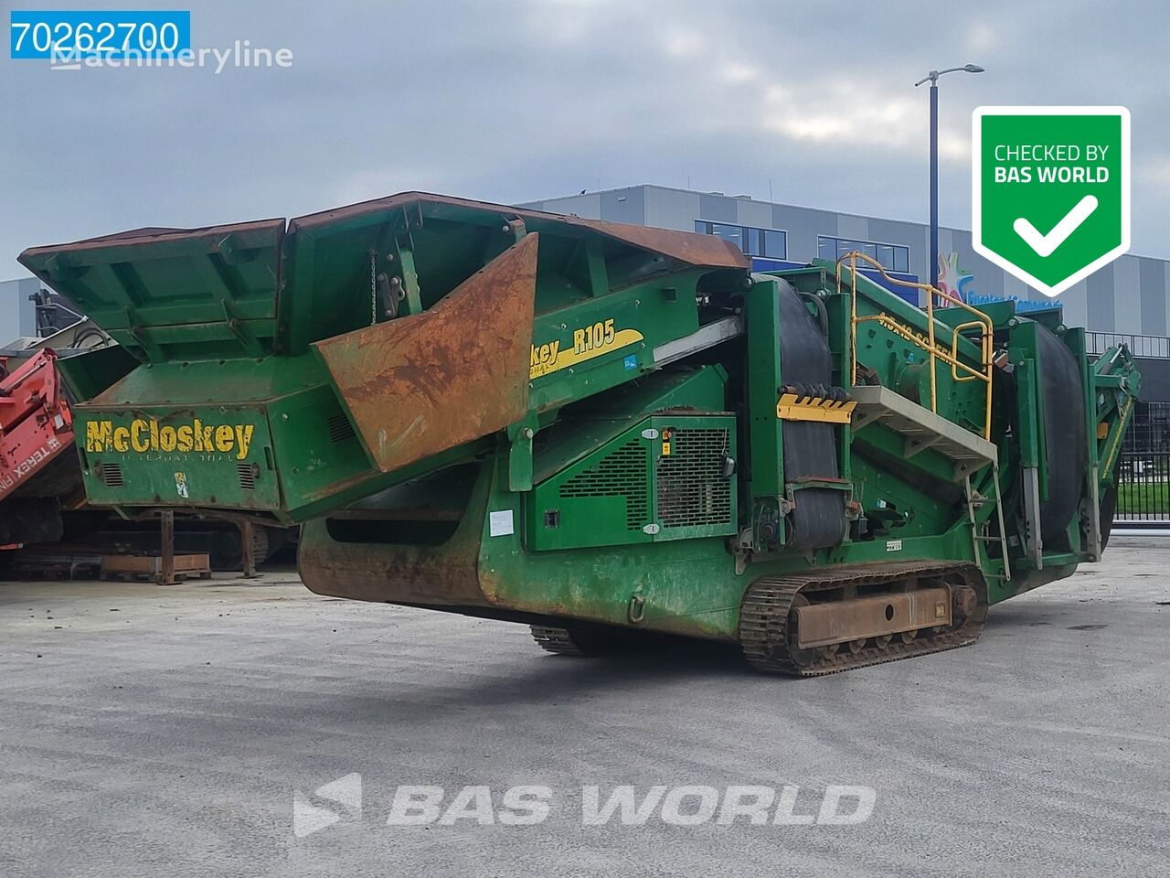 متنوعات McCloskey R105 LOW HOURS- FROM FIRST OWNER - Machineryline