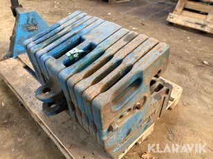 Justerbar v&aelig;gtklods - 600 kg i alt ostala oprema